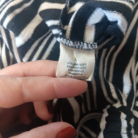 striped wide leg jumpsuit romper - Picture 12 of 16